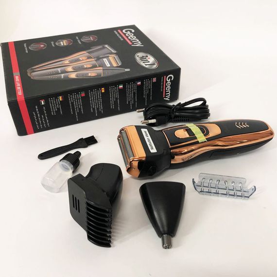 Профессиональные электрические бритвы GEMEI / Geemy GM-595, Электробритва беспроводная портативная LW-33