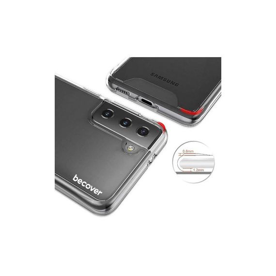 Чохол до мобільного телефона BeCover Space Case Samsung Galaxy S21 FE SM-G990 Transparancy (709354) | Зображення 1