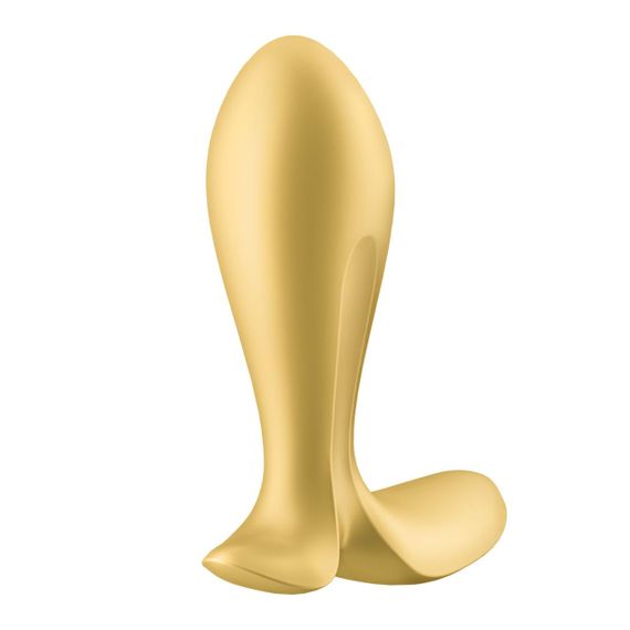 Анальна смарт-пробка з вібрацією Satisfyer Intensity Plug Gold sexstyle | Зображення 1