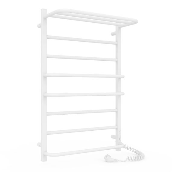 Електрична рушникосушарка Laris Зебра Комфорт ЧФ8 500 х 800 Е з полицею (підкл. справа) R3