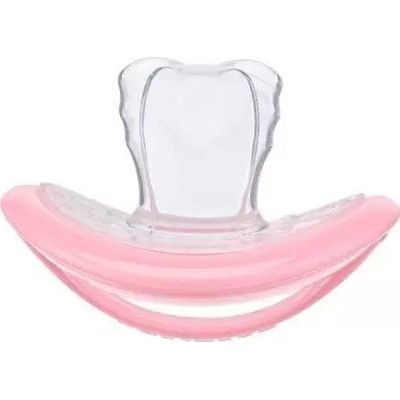 Пустышка Curaprox + контейнер для хранения 7-18 мес. розовая (Babysoother pink size 1) - Топ Продаж!