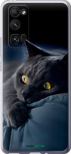 Чохол на Huawei Honor 30 Pro Димчастий кіт "825u-1920-2448"