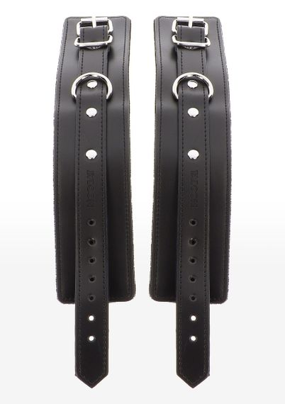 Поножі з ланцюжком Taboom, веганська шкіра, чорні | Зображення 5