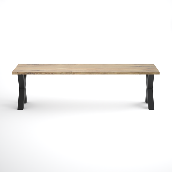 Опора для лавки з металу 300×100mm, H=420mm | Зображення 3