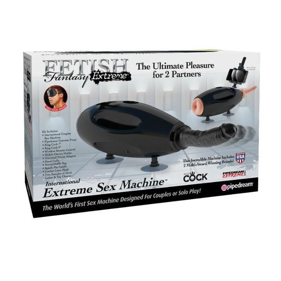 Секс-машина для двох Pipedream Fetish Fantasy Extreme на присосках з утримувачем для телефону Sex Aura | Зображення 2