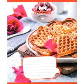 Тетрадь ученическая "Сладкие сердца" 012-500325K-3 в клетку, 12 листов (959050)