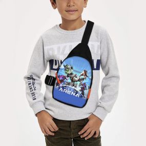 Сумка через плече дитяча Mech Arena 29х17 см сумка слінг для хлопчика (01951)