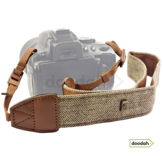 Ремінь нашийний для фото камери - Tweed Strap Brown | Зображення 3