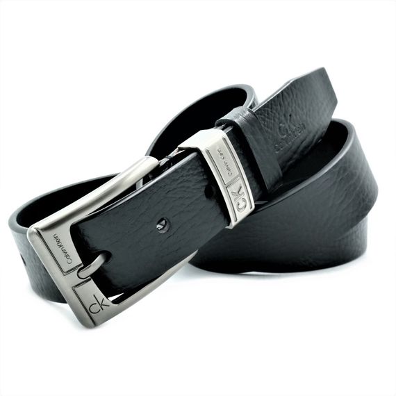 Мужской кожаный ремень Calvin Klein Цвет Черный brnd-40k-ua-120 | Зображення 2