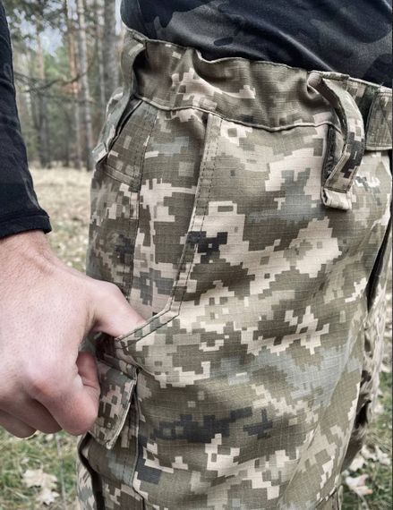 Штани RipStop з наколінниками піксель ММ-14 розмір 52 | Зображення 4