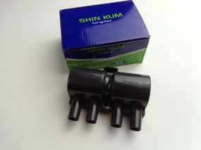 Котушка запалювання Aveo 1.5/Lacetti 1.8/Lanos, ''SHIN KUM' Корея (96253555) 3-конт. (25182496)