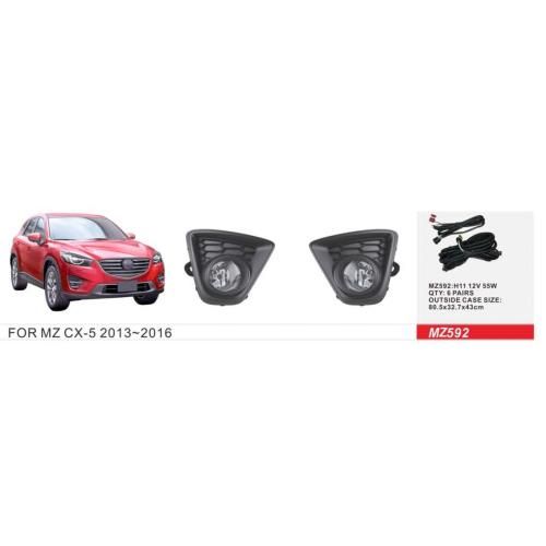 Фари дод. модель Mazda CX-5 2015-17/MZ-592/H11-55W/ел.проводка