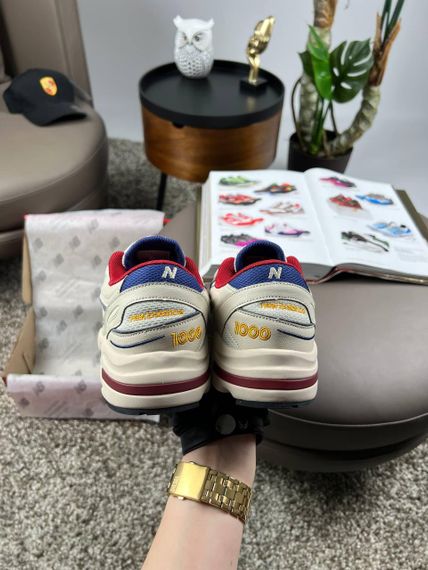 Мужские кроссовки New 1000 Beigeвесна / літо / осінь А3629 | Зображення 7