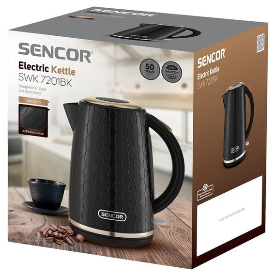 Електрочайник Sencor SWK 7201BK | Зображення 1