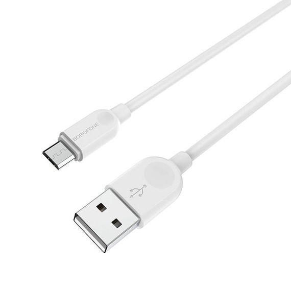 Дата кабель Borofone BX14 USB to MicroUSB (3m) | Зображення 1