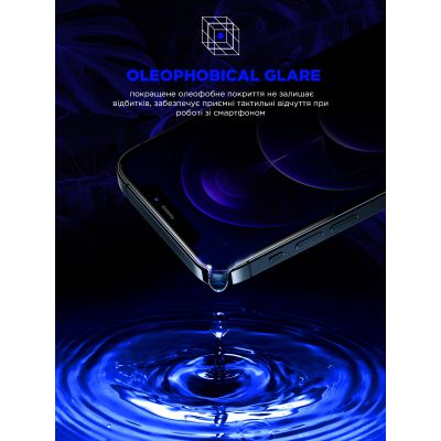 Стекло защитное Armorstandart Space Black Icon Apple iPhone 16e (ARM84133) | Зображення 4