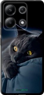 Чохол на Xiaomi Redmi Note 13 4G Димчастий кіт "825b-3654-2448"