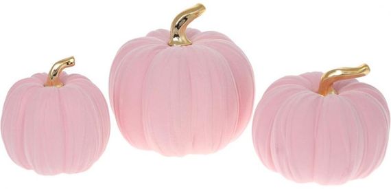 Статуетка Pumpkin Pink-Gold 12х12х12см ceramic | Зображення 1