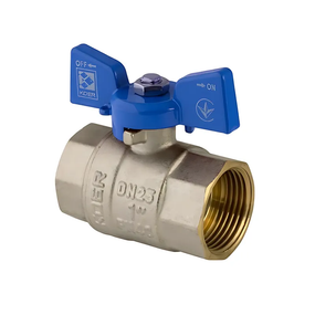 Кран шаровой Koer 1" ГГМ (KR.217.B) синий (KR2718)