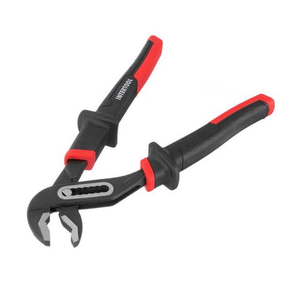 Кліщі сантехнічні 250 мм, коване залізо 40 Cr-V, STORM INTERTOOL NT-0165