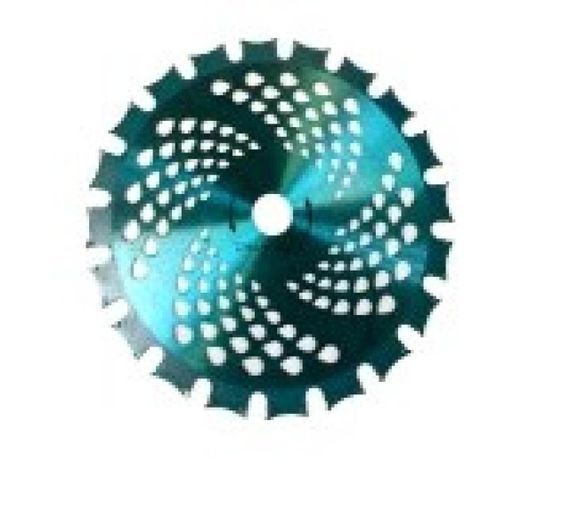 Ніж мотокоси 40T (Ø255/25.4 mm) (перемогитові зубці) двосторонній KOSA