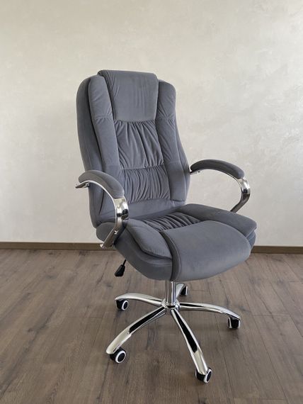 Кресло офисное Tehforward Кали Lux Fabric Grey | Зображення 1