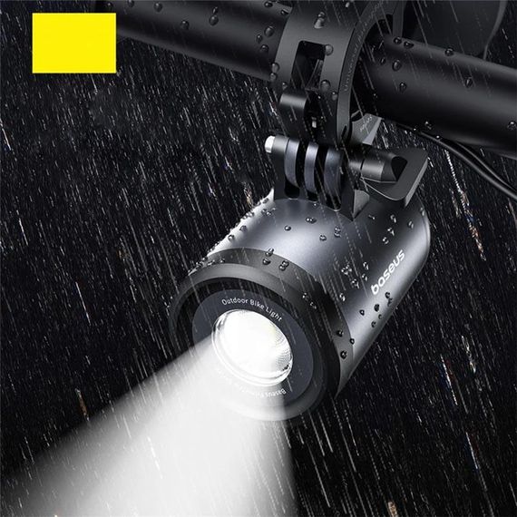 Вело- Мото- держатель+фонарь Baseus PrimeTrip Series 2-in-1 (C12569000121-0) Cosmic Black | Зображення 5