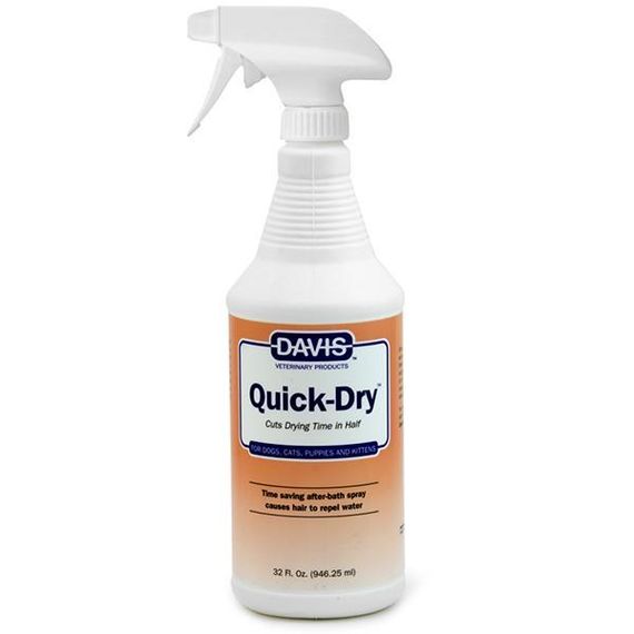 Davis Quick-Dry Spray дэвис швидка сушка спрей для собак і котів 0,946