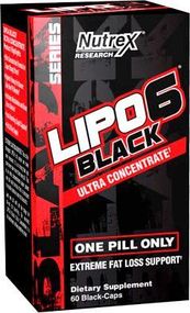 Lipo-6 Black Ultra Concentrate INTL 60 caps