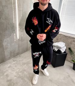 Костюм худі+штани дтф