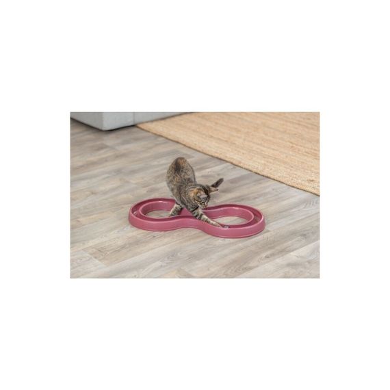 Іграшка Trixie Ball Race для котів Трек ігровий з м’ячем пластик 65х31 см | Зображення 5
