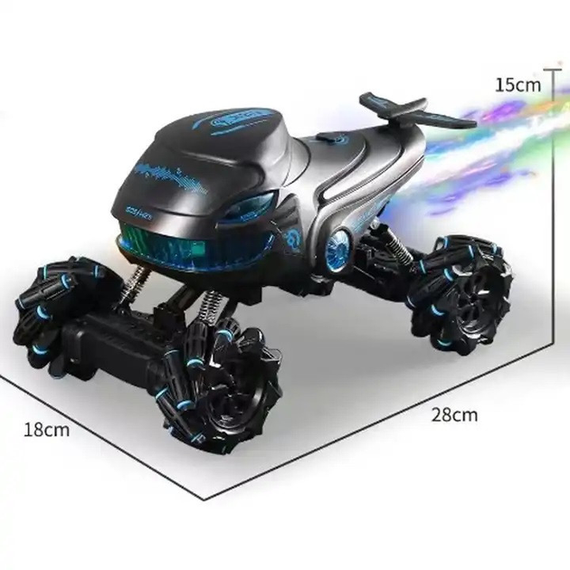 Машинка вездехода джип на пульте управления с парогенератором S-Drift S883 | Зображення 1