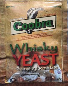 Дріжджі Спиртові Coobra Whisky