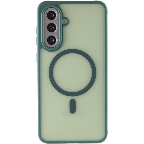 Чохол TPU Bloom with Magnetic Fit для Samsung Galaxy A57 5G Green | Зображення 1