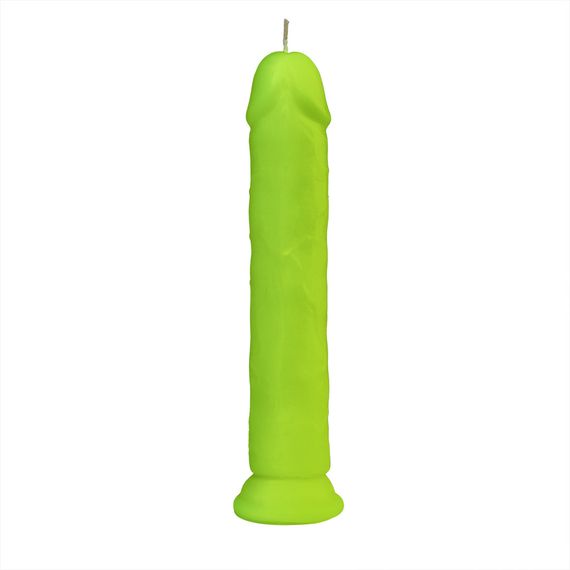 Свічка LOVE FLAME - Dildo Roma Yellow Fluor, CPS03-YELLOW Sex Aura | Зображення 2