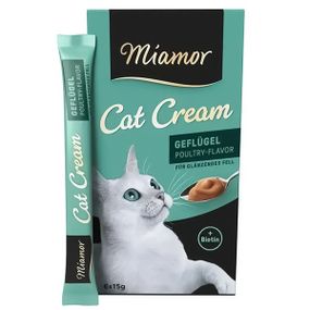 Miamor Cream Geflügel рідкі ласощі для котів з м'ясом птиці, 15 гр х 6 шт