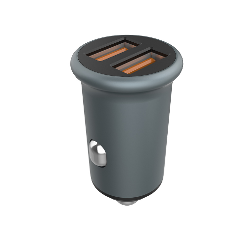 Автомобільний зарядний пристрій ColorWay CW-CHA036Q-GR 2USB 3,0A 36W QC сірий | Зображення 1