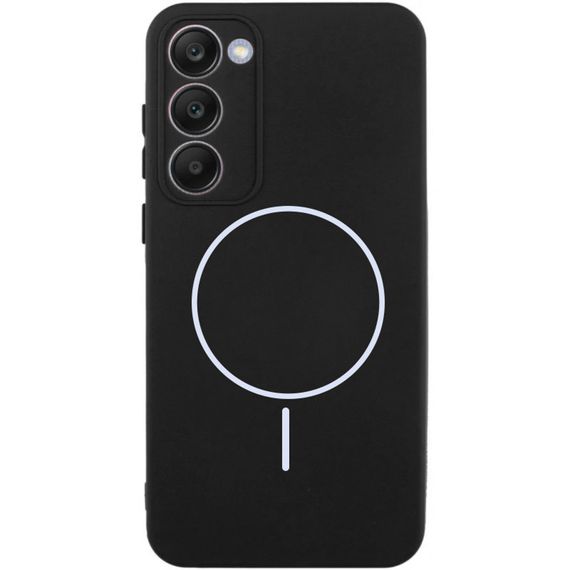 Чехол Silicone Cover Lakshmi Full Camera (AA) with Magnetic Fit для Xiaomi Redmi 15 (EU) Черный / Black