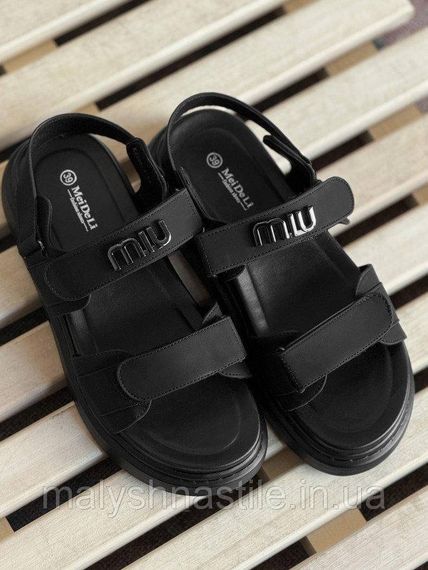Женские сандали  Míu black 4 ДЛ7290 | Зображення 5