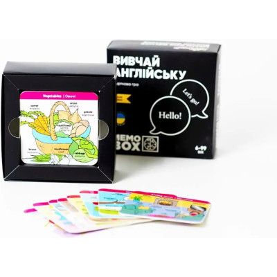 Настольная игра JoyBand MemoBox Delux Изучай английский (MBD104) | Зображення 1