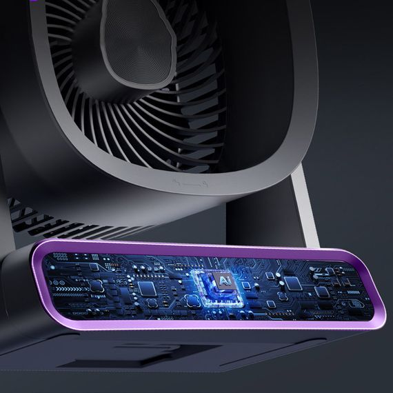 Настільний вентилятор F16 Smart 4000mAh Black | Зображення 4