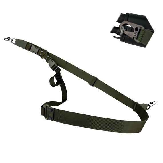 Ремінь збройовий триточковий RAGNAROK "Hel" Gen.II carbine Олива | Зображення 1