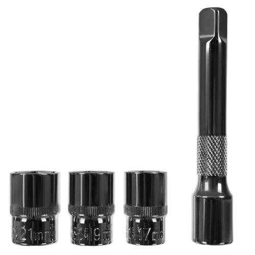 Ключ динамометричний Bigstren 19964 1/2" 28-210 Нм + подовжувач 470 мм + Головки 17,19, 21 мм | Зображення 5