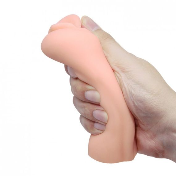 Мастурбатор вагіна реалістичний Baile бежевий, 13 х 7 см sexstyle | Зображення 6