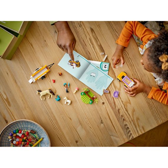 Конструктор LEGO Friends Причіп для коня й поні 105 деталей (42634) | Зображення 5