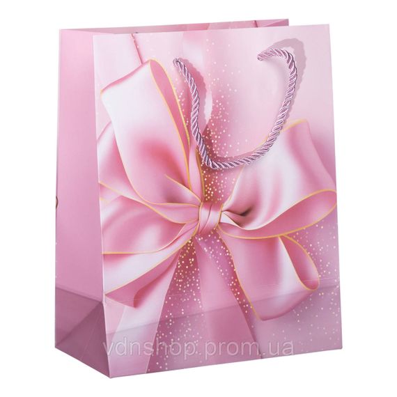 Подарунковий еко пакет з паперу, крафтовий пакет для подарунків та сувенірів HP-10359-12