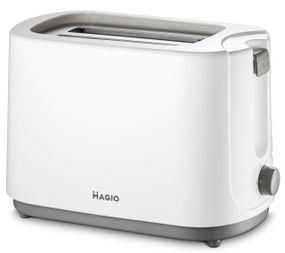 Тостер Magio MG-276, 820 Вт, для 2 ломтиков хлеба, с регулировкой поджаривания