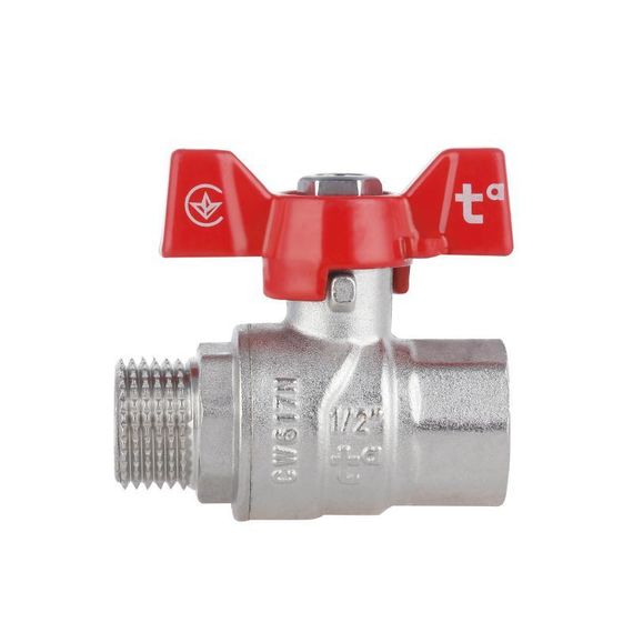 Кран кульовий Thermo Alliance Forte 1/2" ВН для води (метелик) SF607W15 | Зображення 3