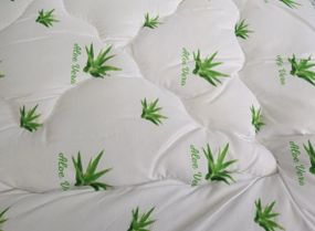 Ковдра полуторна закрита Arda Aloe Vera 20354 150х210 см