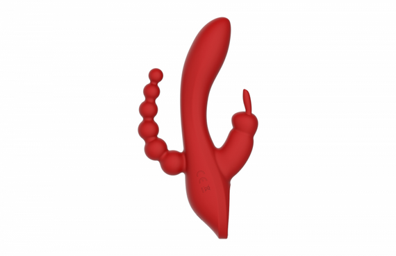 Вібромасажер потрійний Dream toys RED REVOLUTION HERA Sex Aura | Зображення 4